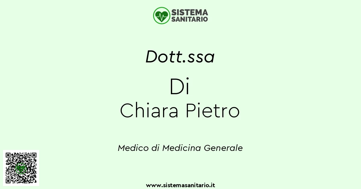 dott ssa chiara di pietro